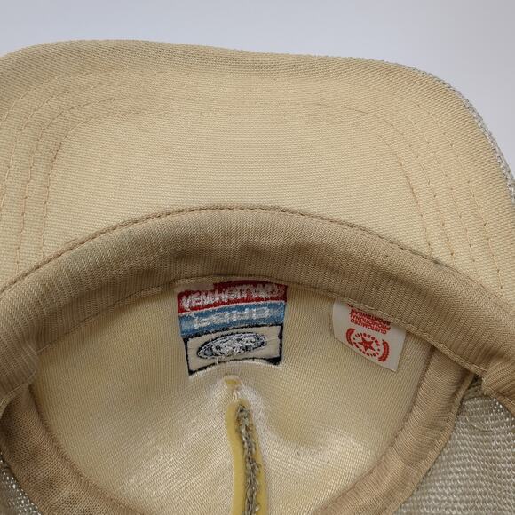 Ford New Holland Ontario OR Snapback Rope Hat Beige One Size Sportcap - Picture 8 of 9